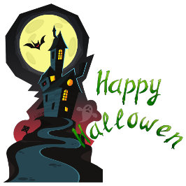 Glad Halloween Poster