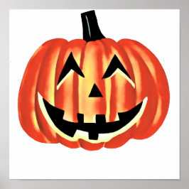 Glad Halloween-pumpa / Happy Halloween Poster