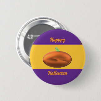 Glad Halloween Pumpa Knapp