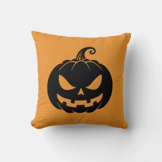 Glad Halloween Pumpa Kudde
