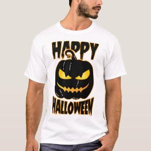 Glad Halloween Pumpa T Shirt