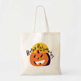 Glad Halloween-pumpafest Tygkasse