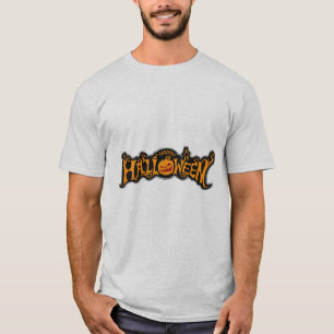 Glad Halloween Ruby Eye Pumpkin Silver Ram T Shirt
