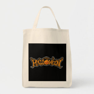 Glad Halloween Ruby Eye Pumpkin Silver Ram Tygkasse