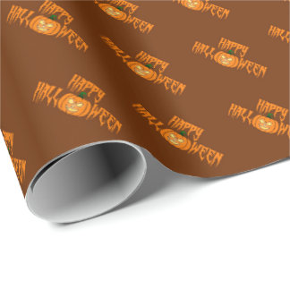 Glad Halloween Screwball-grafik Presentpapper