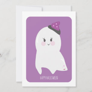 Glad Halloween Söt Spök Kort