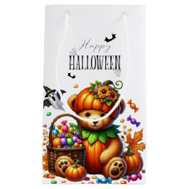 Glad Halloween Söt Trollkarlsbjörn