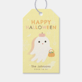 Glad Halloween Spök Förmån Gåva Etiketter