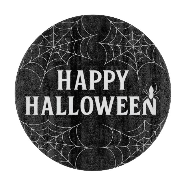 Glad Halloween Spöklik Charkuteriplanka (Framsidan)