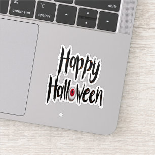 Glad halloween spöklik stiker klistermärken