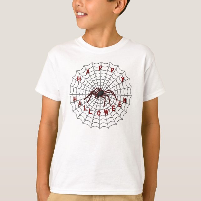 Glad Halloween T-Shirt (Framsida)
