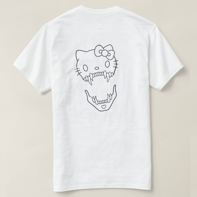 Glad Halloween 🎃👻 T Shirt (Design baksida)