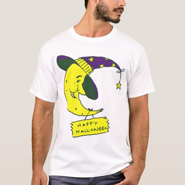 Glad Halloween T Shirt (Framsida)