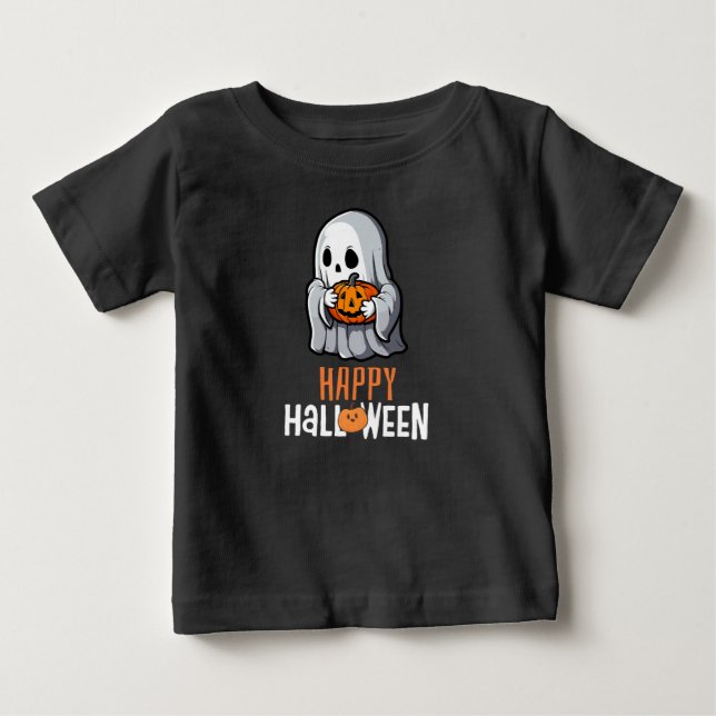 Glad halloween  t shirt (Framsida)
