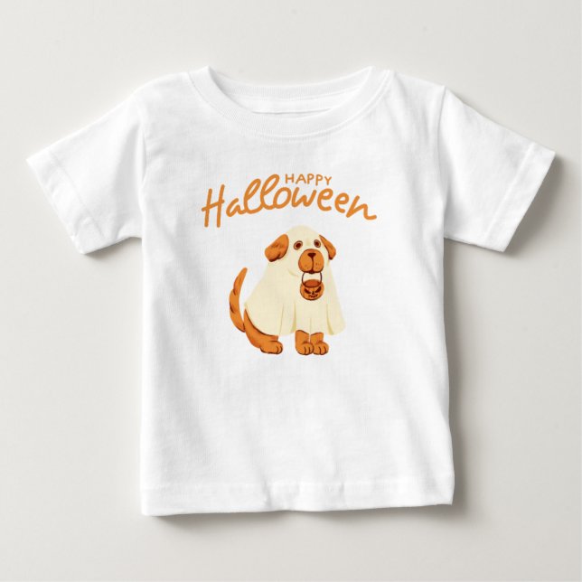 Glad halloween  t shirt (Framsida)