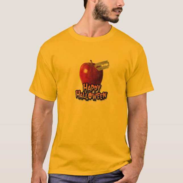glad halloween t-shirt (Framsida)