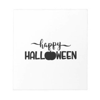Glad Halloween t-shirts halloween Anteckningsblock