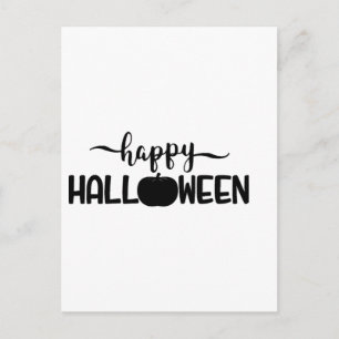 Glad Halloween t-shirts halloween Vykort