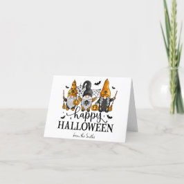 Glad Halloween Tomtar Helgkort