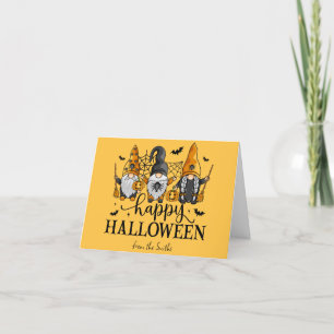 Glad Halloween Tomtar Helgkort