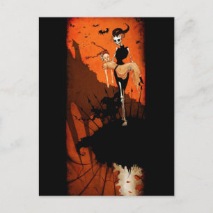 Glad Halloween vykort
