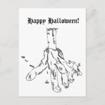 Glad Halloween vykort