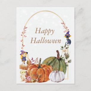 Glad Halloween vykort