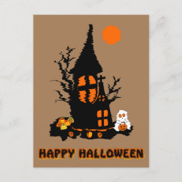 Glad Halloween vykort