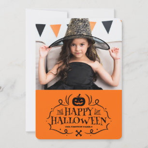 Glad Halloween vykort
