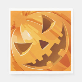 Glad Halloweenfest Pappersservett