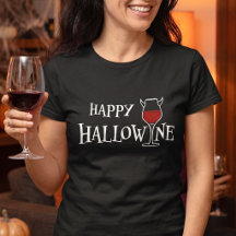 Glad Hallowine - Halloween Puns