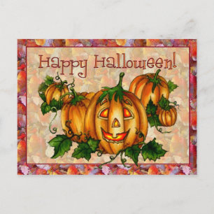 GLAD HALLWEEN av SHARON SHARPE Vykort