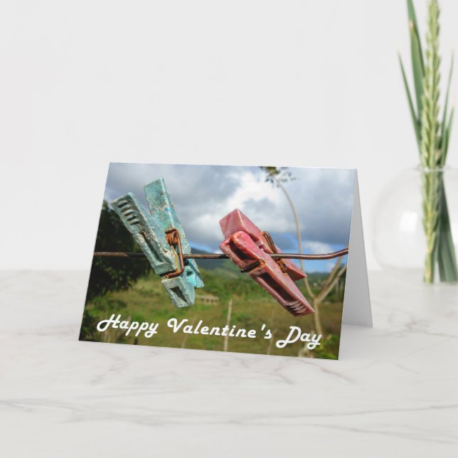 Glad hälsning-kort på Alla hjärtans dag Helgkort (Framsida)