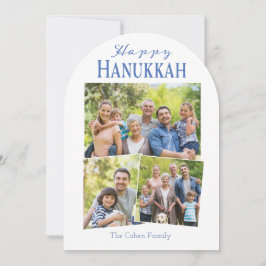 Glad Hanukkah-fotografi Julkort