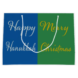 Glad Hanukkah God Jul Dubbelhögtid