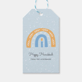 Glad Hanukkah | Hanukkah presentetiketter