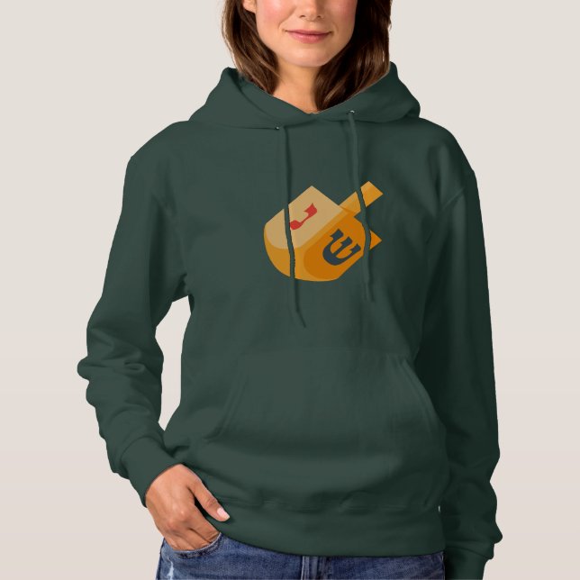 Glad Hanukkah-hoodie T Shirt (Framsida)