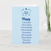 Glad Hanukkah…Hur du än staver det! | Roligt