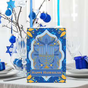 Glad Hanukkah Kort
