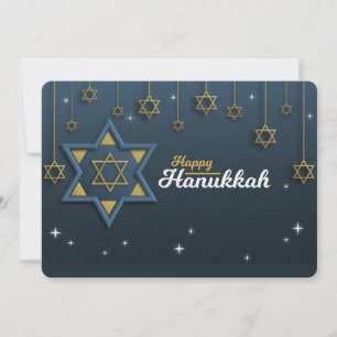 Glad Hanukkah-kort Julkort