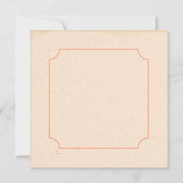 Glad Hanukkah-kort med kuvert Inbjudningar (Baksida)