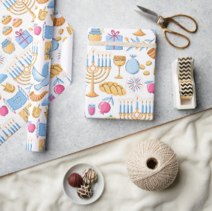 Glad Hanukkah Presentpapper