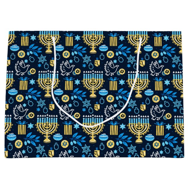 Glad Hanukkah-presenttaska (Framsidan)