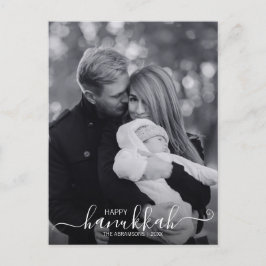 Glad Hanukkah Semester Foto Postkort Helg Vykort