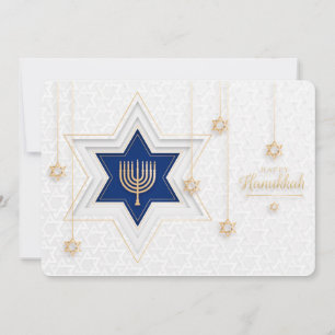 Glad Hanukkah Semesterkort Julkort