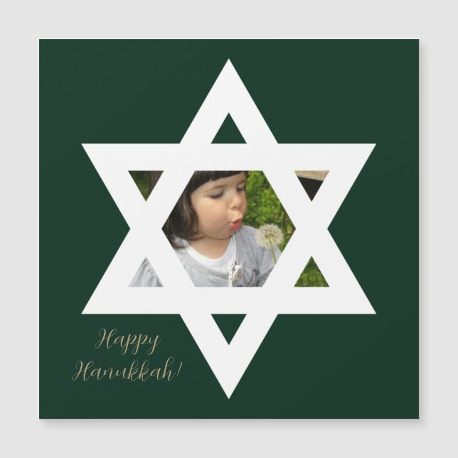 Glad Hanukkah Söt Bild (Framsida)
