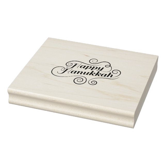 Glad Hanukkah Stämpel (Stämpel)