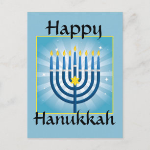 Glad Hanukkah Vykort