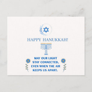 Glad Hanukkah! Vykort