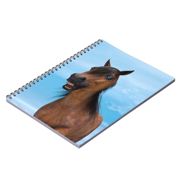 Glad häst anteckningsbok (Vänstra Sidan)